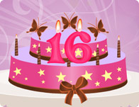 16th Birthday Cake