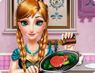 Anna Real Cooking - Frozen Games