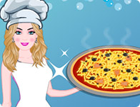Barbie Cooking Sicilian Pizza