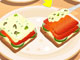 Barbie Smoked Salmon Sandwiches