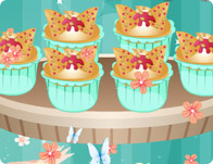 Butterfly Banana Cupcakes