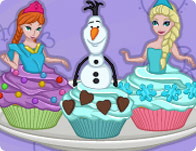 Cooking Academy Elsa Cupcakes