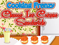 Cooking Frenzy: Churro Ice Cream Sandwich