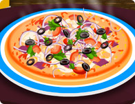 Delicious Pizza Decoration