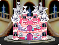 Diamond Castle Cake