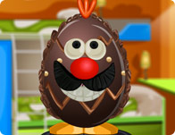 Egg Chocolate Decoration