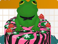 Frog Cake Decor