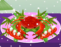 Frozen Crab Decoration