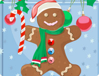 Gingerbread Man Decoration - Cooking Games