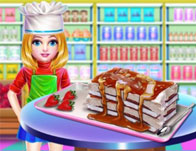 barbie cooking cake games