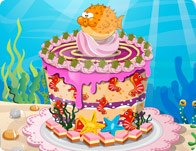 Lovely Mermaid Cake