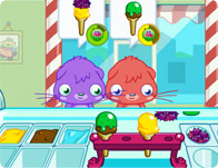 Jogos de Cozinhar Online Moshi Monsters - Gelados - Brinquedos de Papel