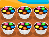 Muffins With Smarties On Top