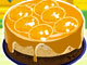 Orange Ribbon Cheesecake