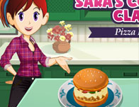 Pizza Burgers: Sara's Cooking Class