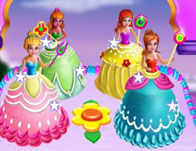 Princesses Cake Cooking