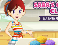 Rainbow Muffins: Sara's Cooking Class