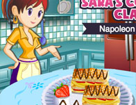 Sara's Cooking Class Napoleon Pastries