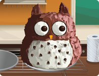 Sara's Cooking Class Owl Cake