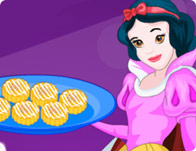 Snow White Cooking Pumpkin Scones