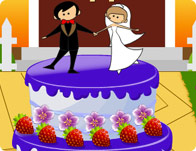Tall Wedding Cake