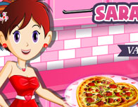 Valentine Pizza Sara's Cooking Class