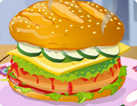 Yummy Hamburger Decoration